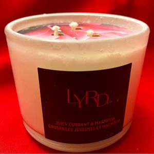 NIB Lyrd Juicy Currant & Magnolia Candle